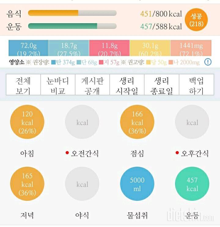 30일 하루 2L 물마시기 19일차 성공!