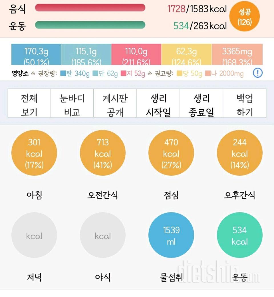 🌷66일의기적🌷 13일차-치팅데이