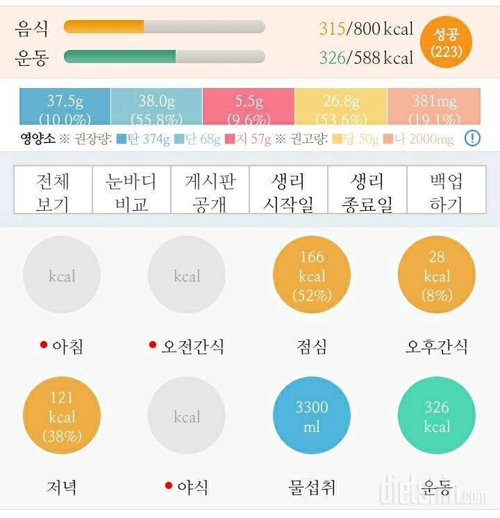 30일 하루 2L 물마시기 21일차 성공!