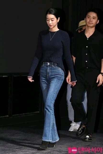 (1탄)👖👖연예인 흰티에 청바지 모음👖👖