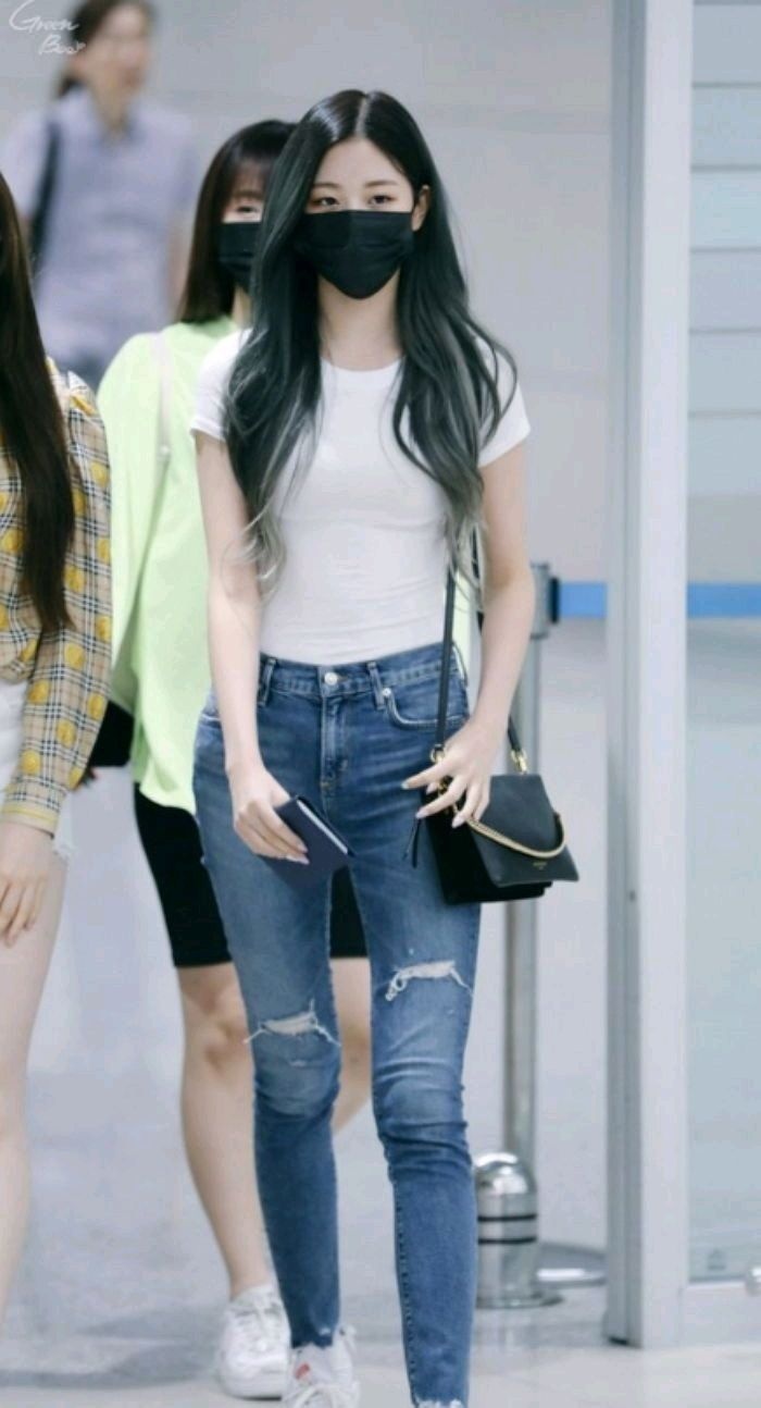 (1탄)👖👖연예인 흰티에 청바지 모음👖👖