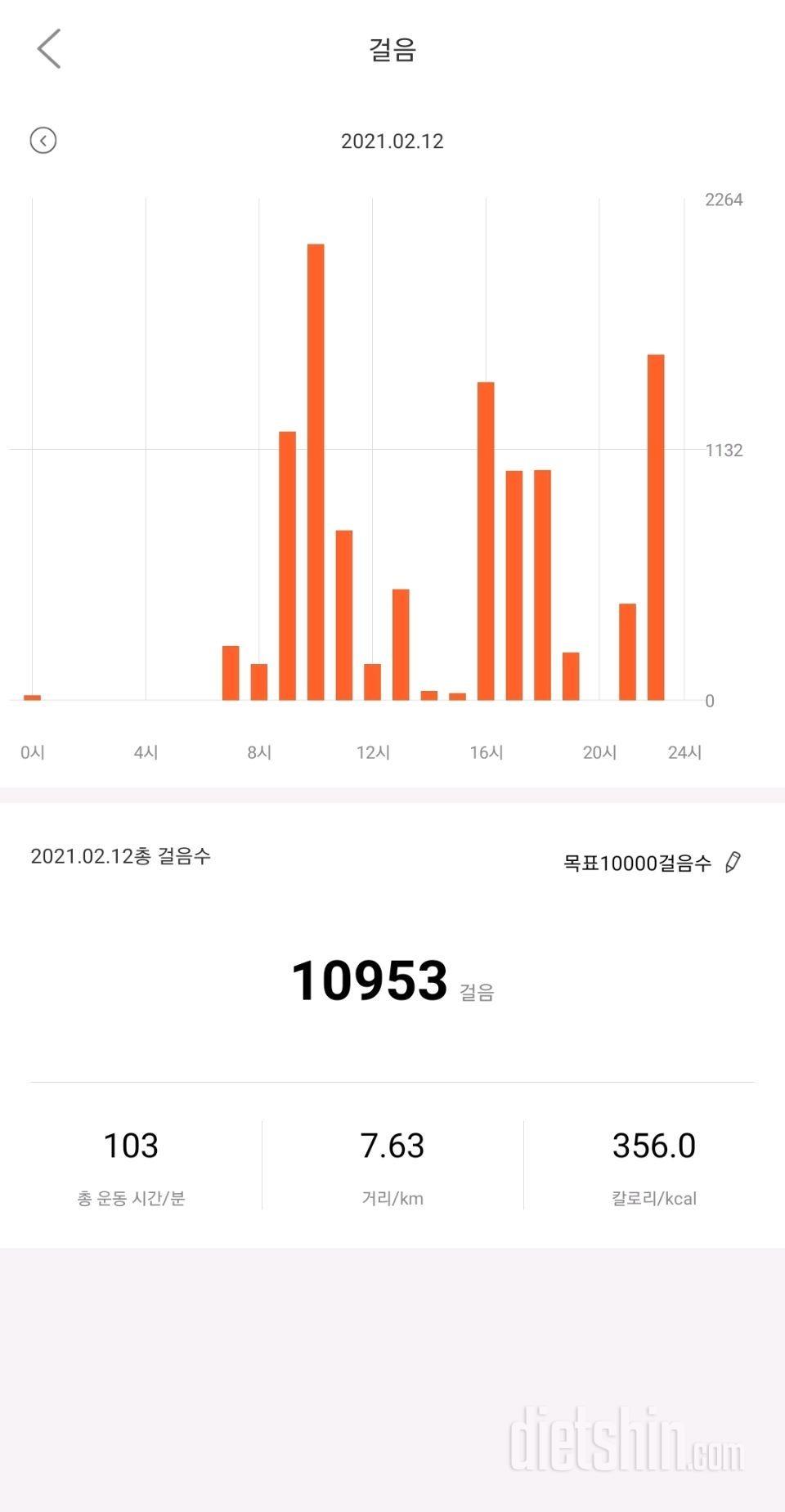 30일 만보 걷기 46일차 성공!