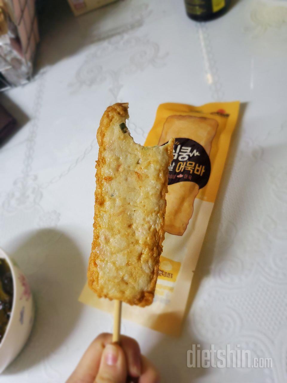저는 심쿵닭가슴살어묵바 랑 매운어묵바