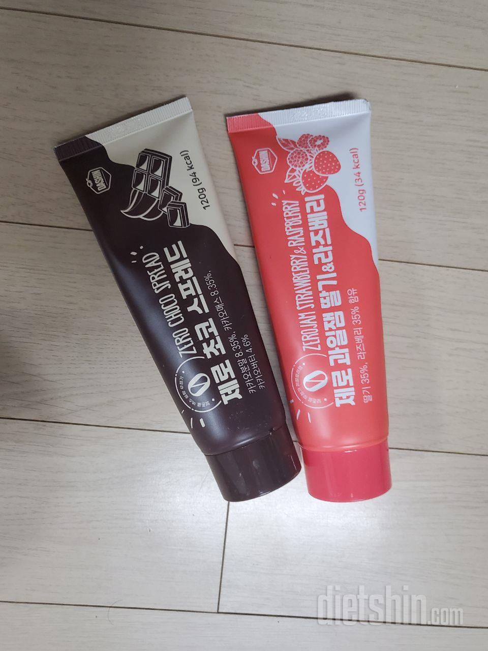 저..저칼로리 잼 처음 시켜보는데..