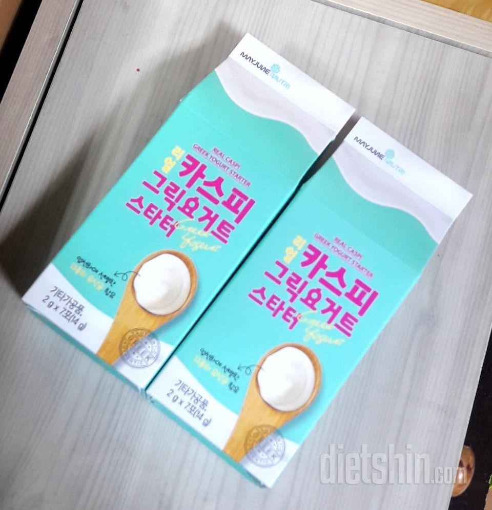 우유+플레인 요서트 넣고 만들어 먹다