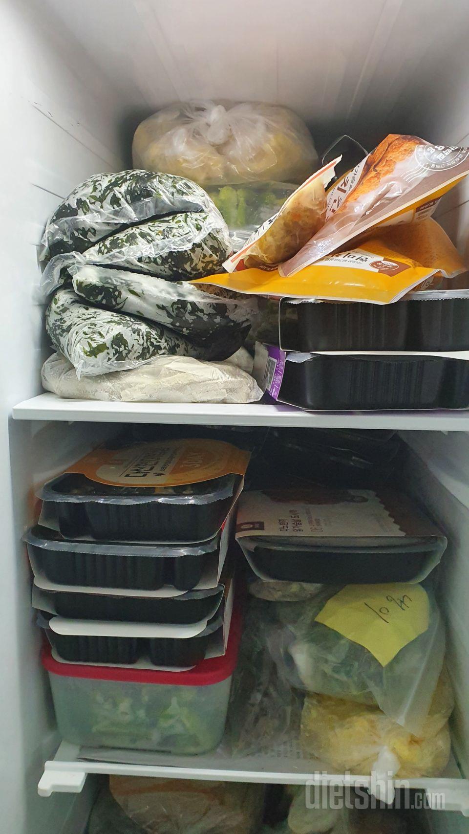 냉동실이 꽉찼어요^^
맛있어요