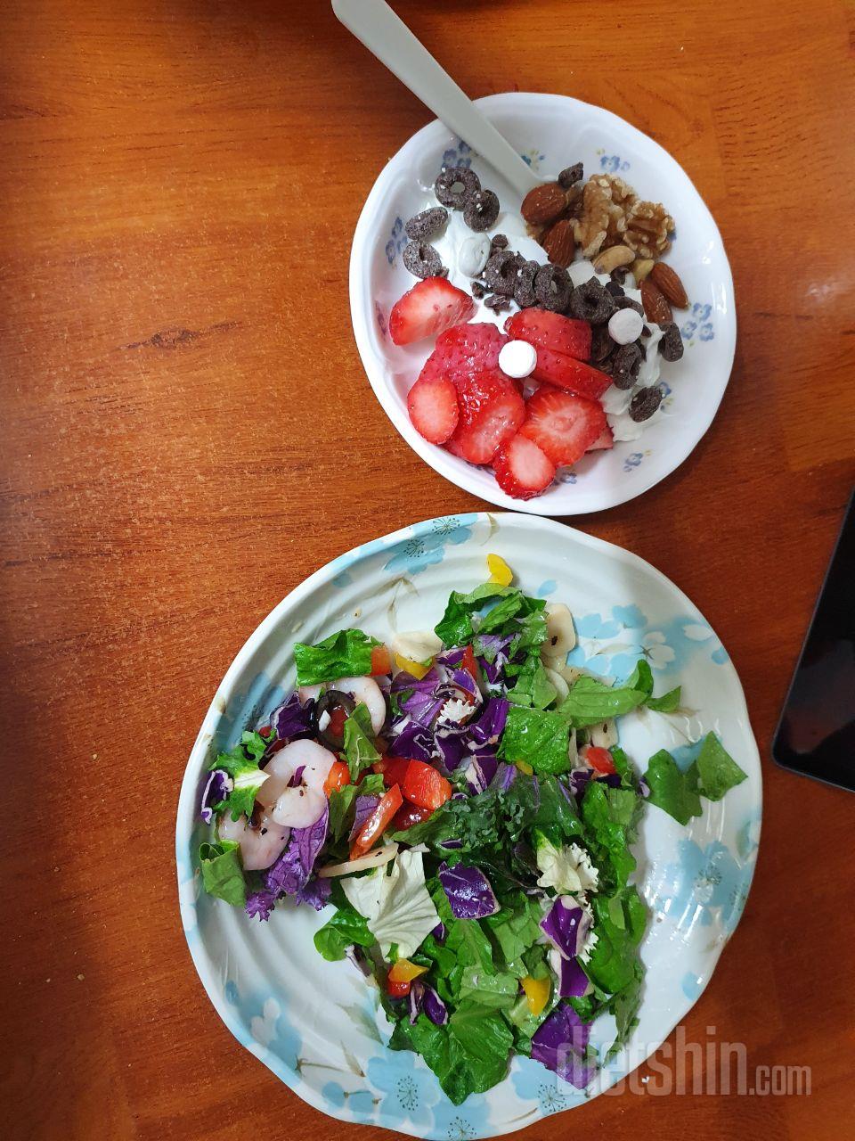 너무 맛있어요~~ 그리고 순서대로 먹