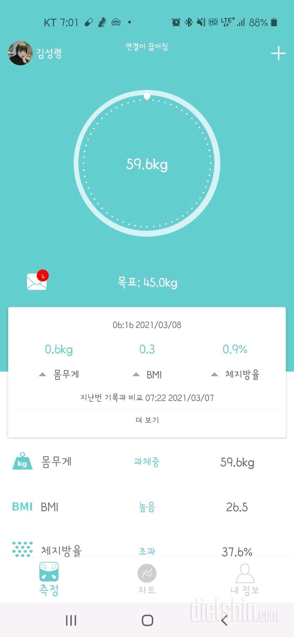 3월 8일 20일째