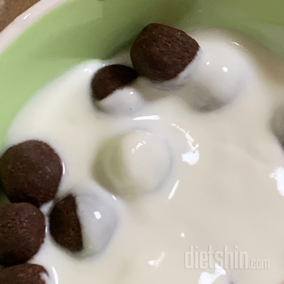그냥 먹었을때는 솔직히 초코맛 별로