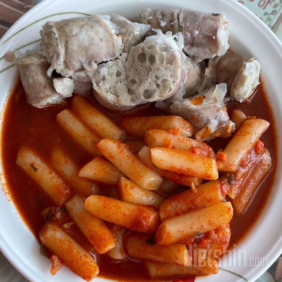 역시 순대 두번째주문인데여~! 졸맛탱