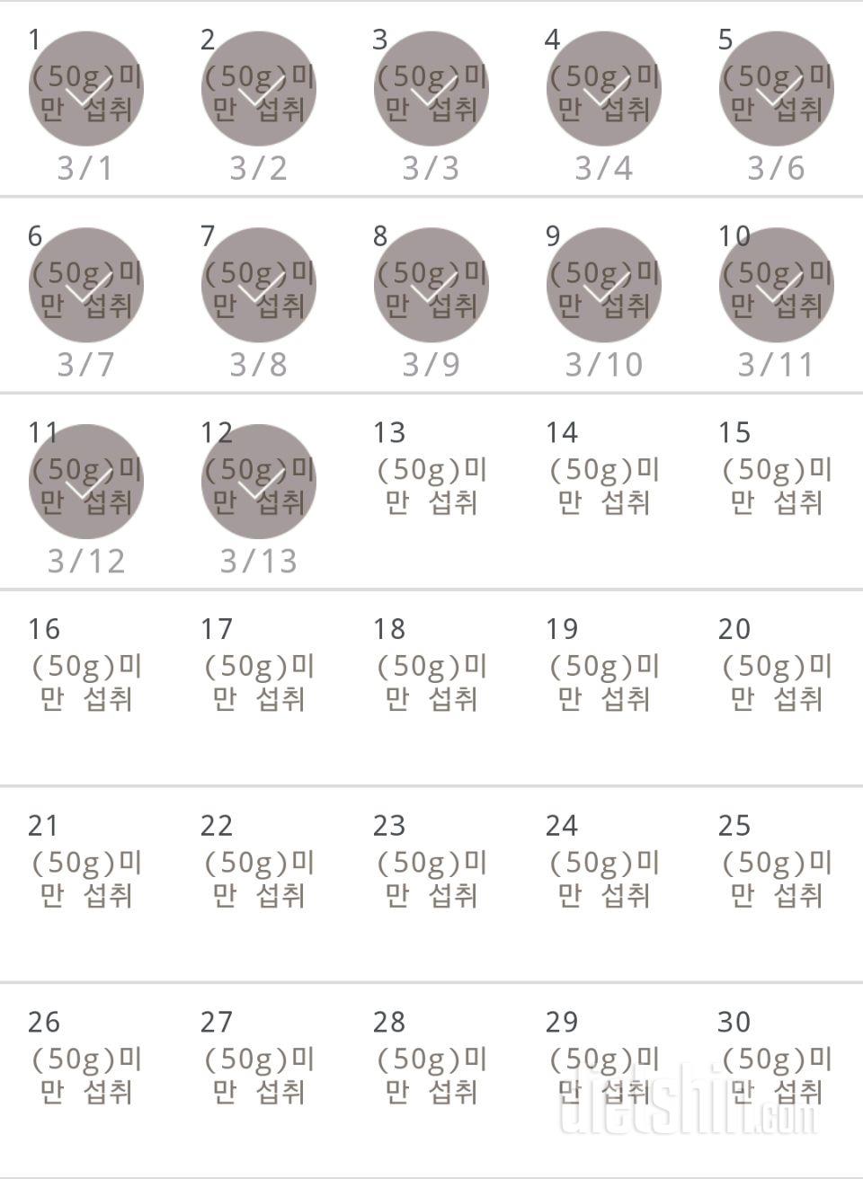 30일 당줄이기 42일차 성공!