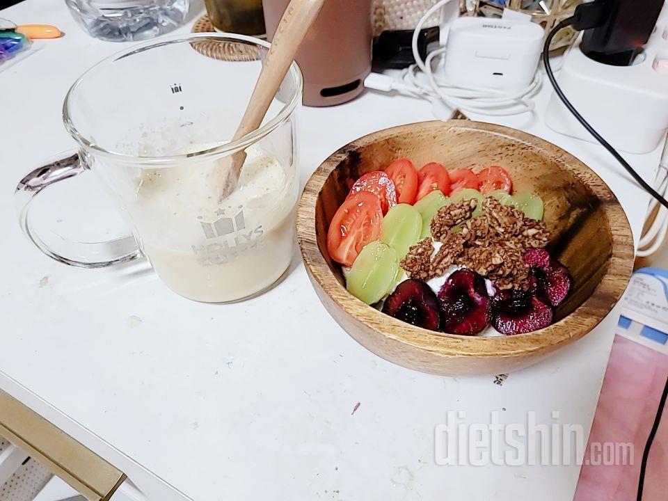 그릭요거트는 다신샵만 이용하는1인❤