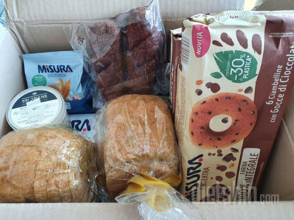 그릭요거트는 처음 주문해봐요
딸아이가