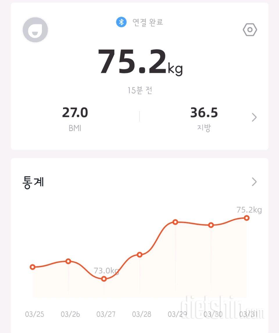 3월 31일 공체/어제일기