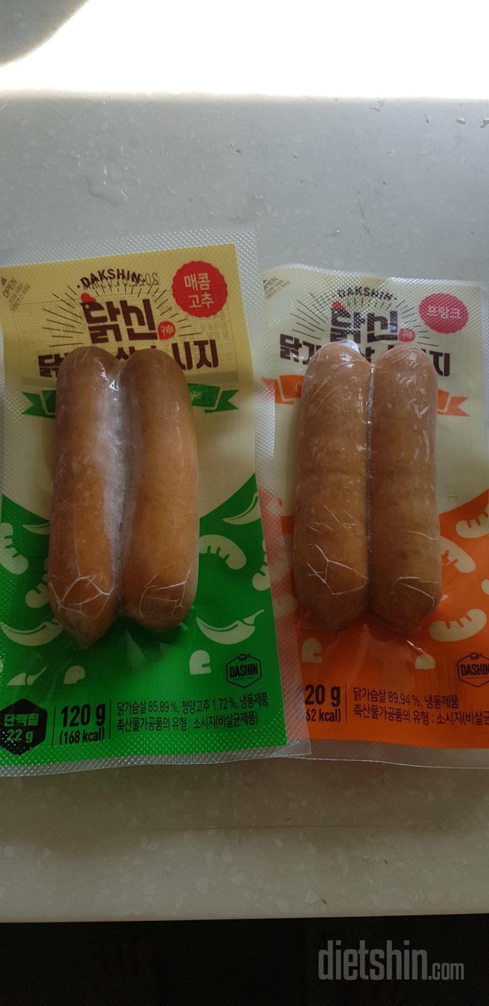 일반소시지랑 맛은 같은데 칼로리는 정