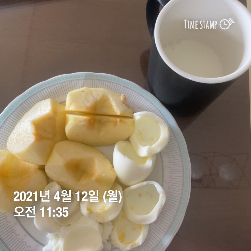 04월 12일(아침 171kcal)