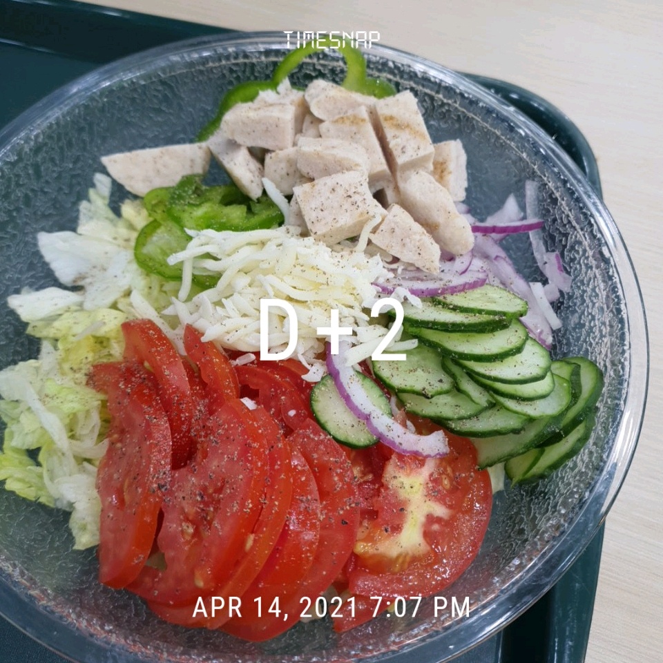 04월 14일( 저녁식사 120kcal)