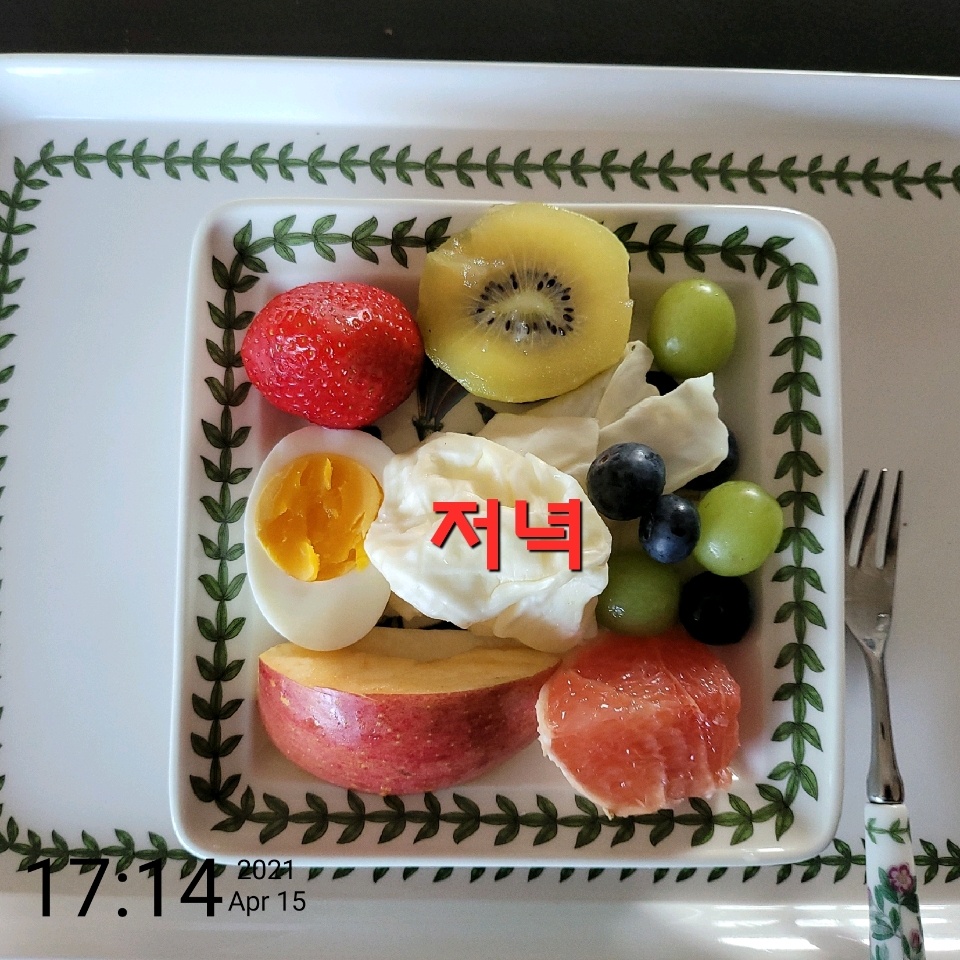 04월 15일( 저녁식사 96kcal)