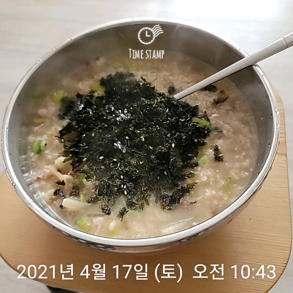 04월 17일( 아침식사 347kcal)