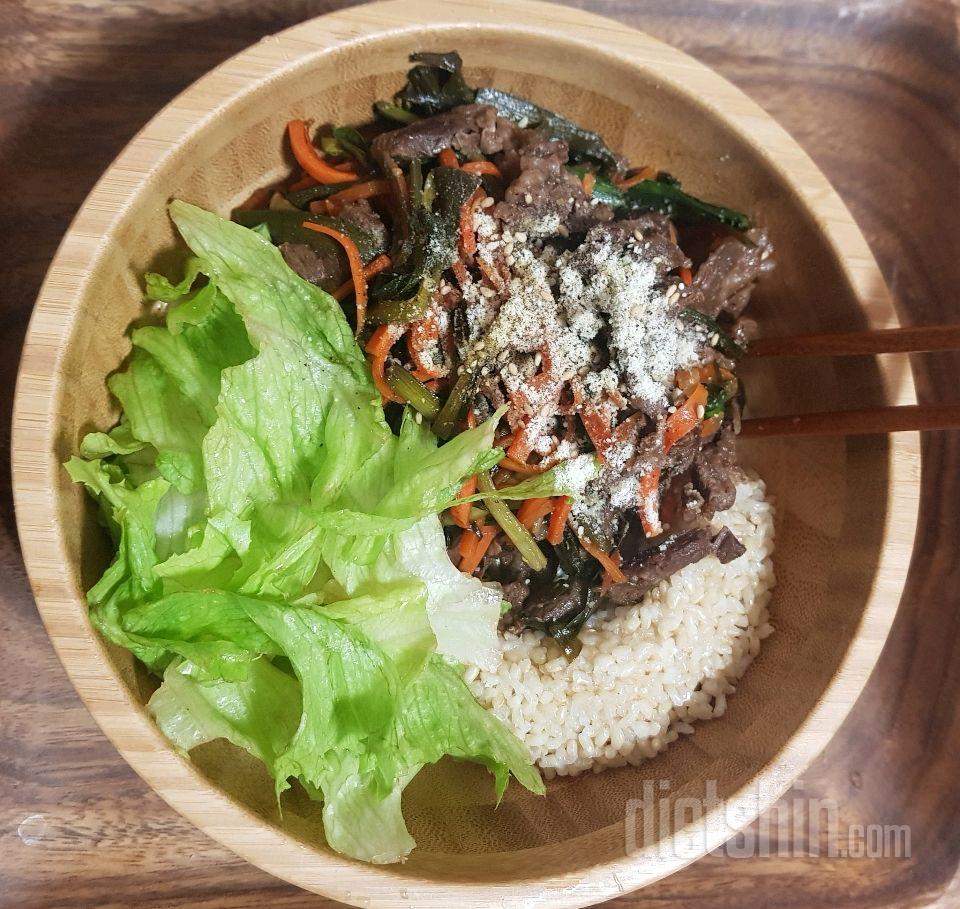 현미 비빔밥