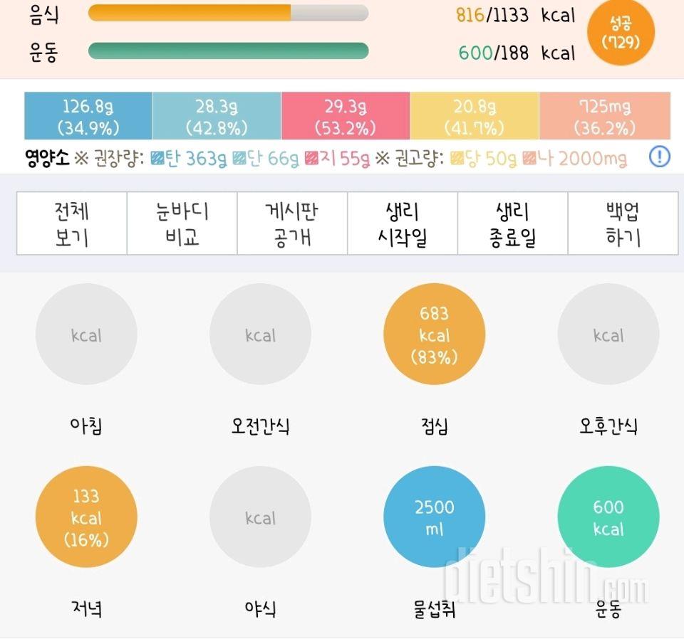 30일 야식끊기 9일차 성공!