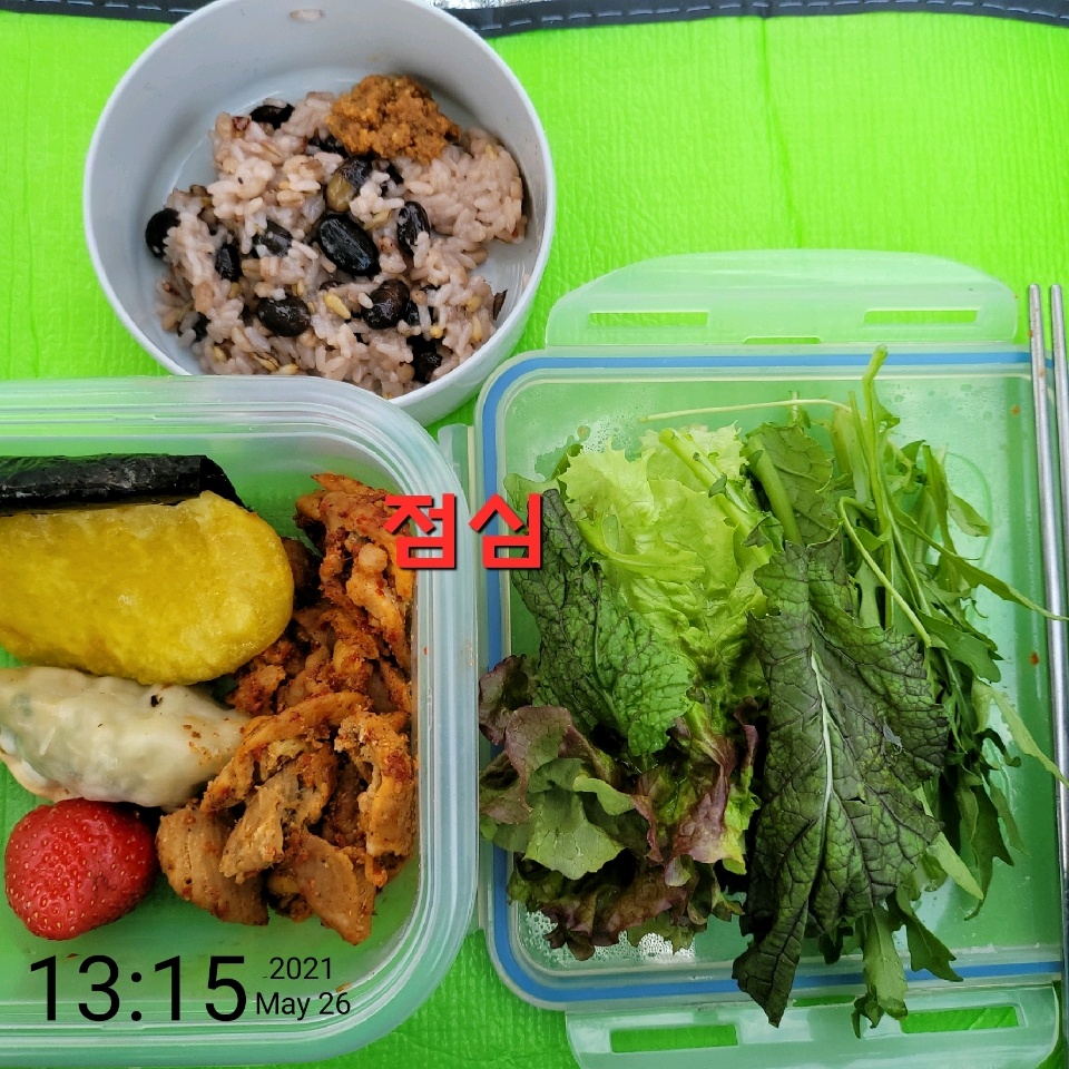 05월 26일( 점심식사 378kcal)