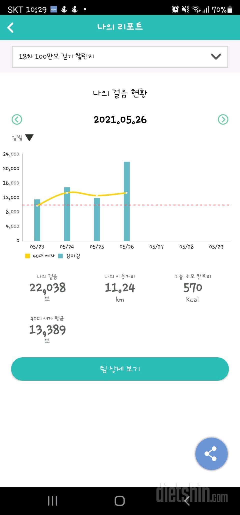 30일 만보 걷기 1084일차 성공!