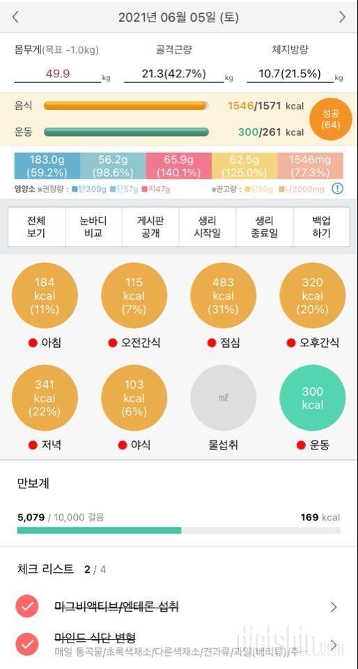 토욜 식운 일욜 공체 -목욕 좋아