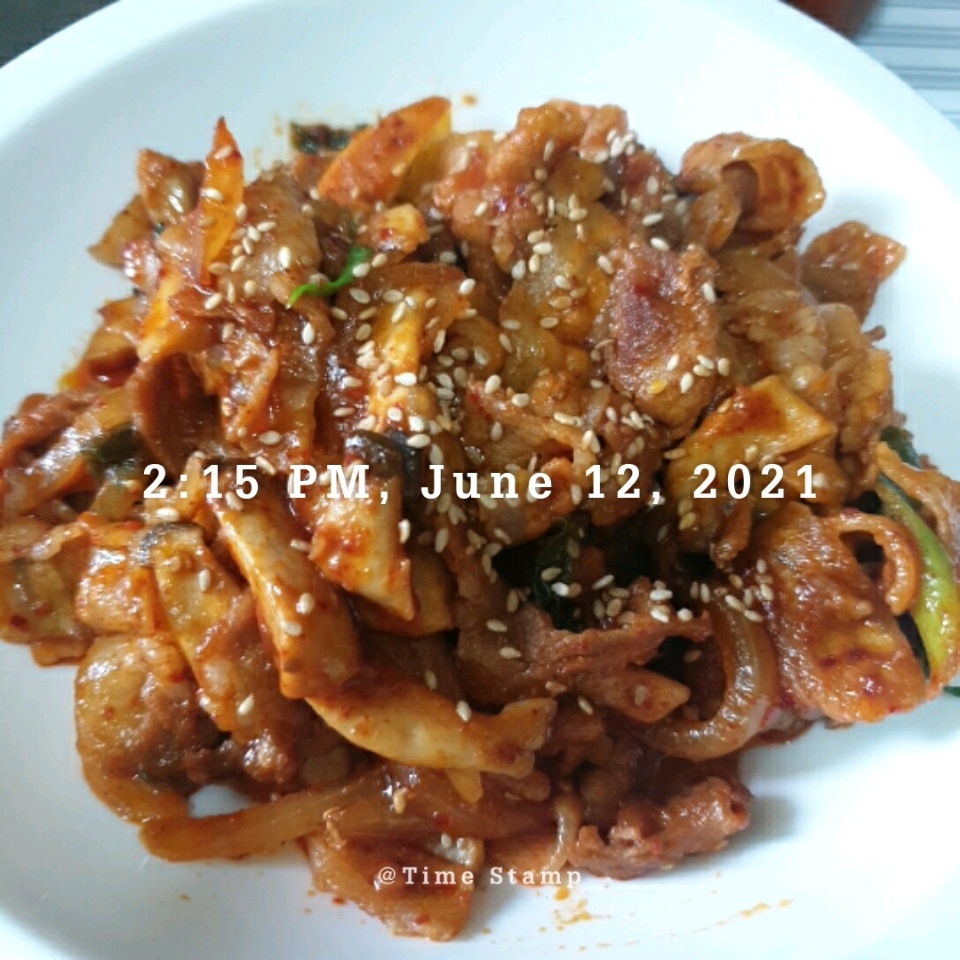 06월 12일( 점심식사 502kcal)