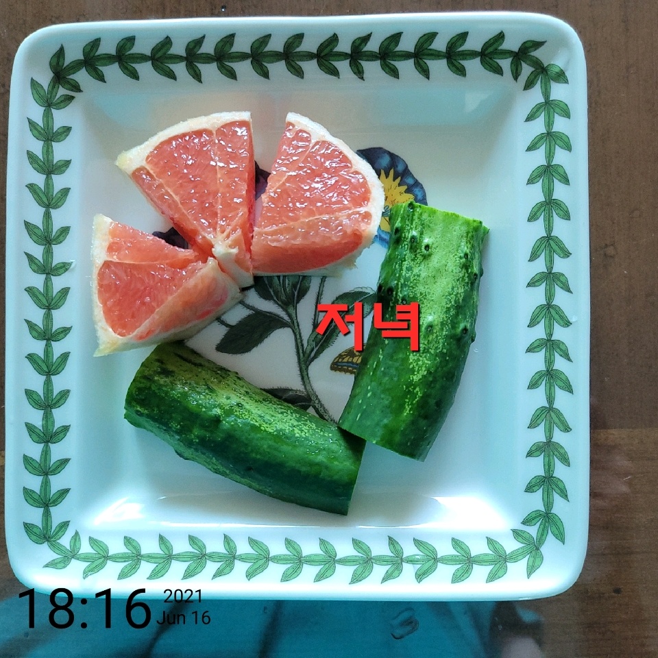 06월 16일( 저녁식사 103kcal)