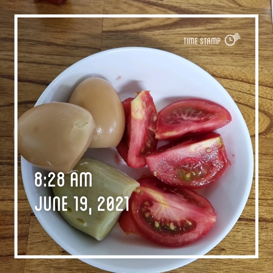 06월 19일( 아침식사 290kcal)