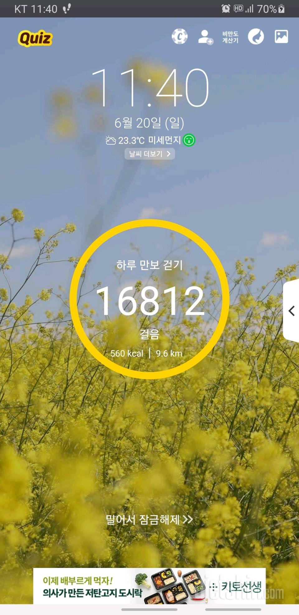 30일 만보 걷기 137일차 성공!