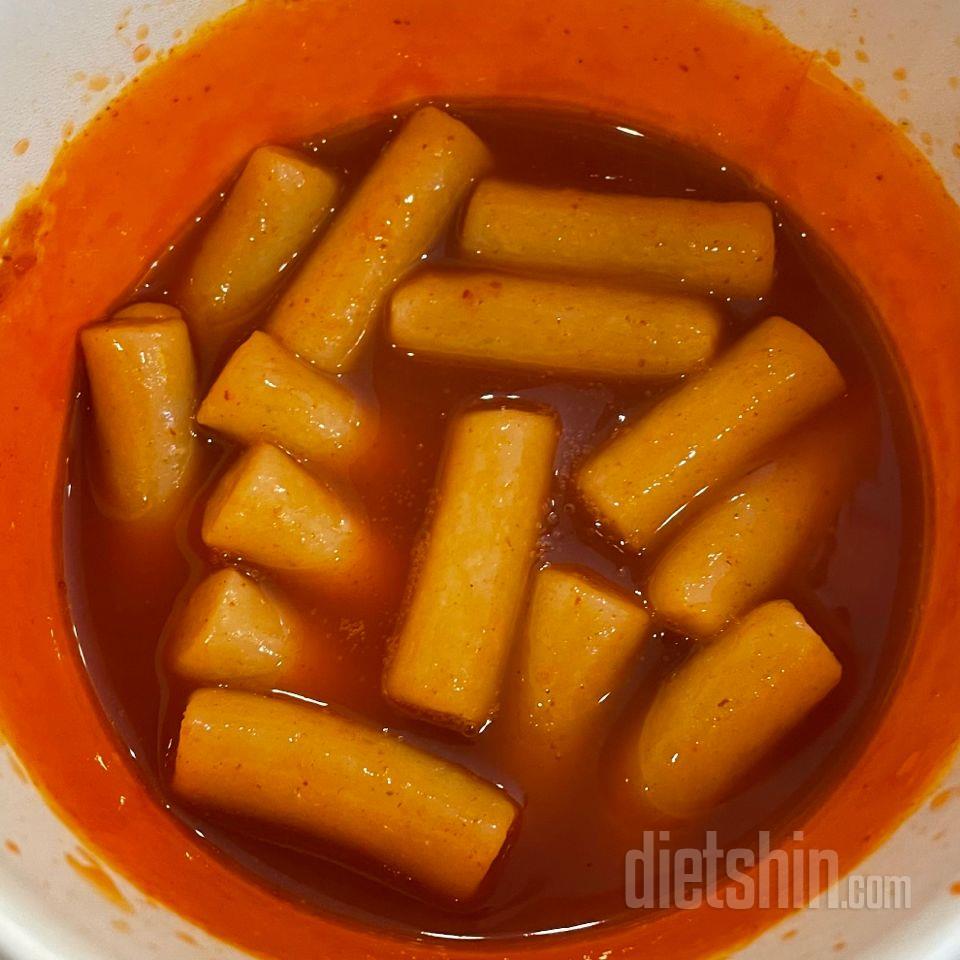 일반 떡볶이랑 맛이 흡사해요 ㅎㅎ 맛
