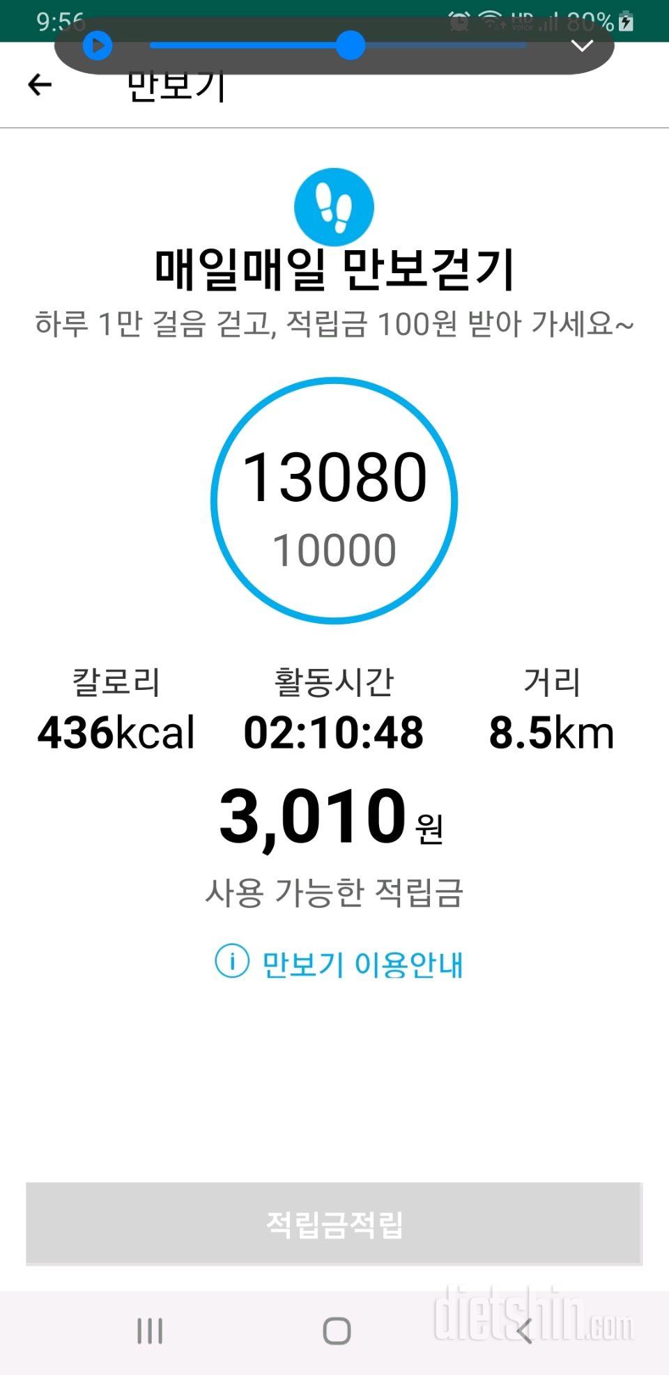 30일 만보 걷기 94일차 성공!