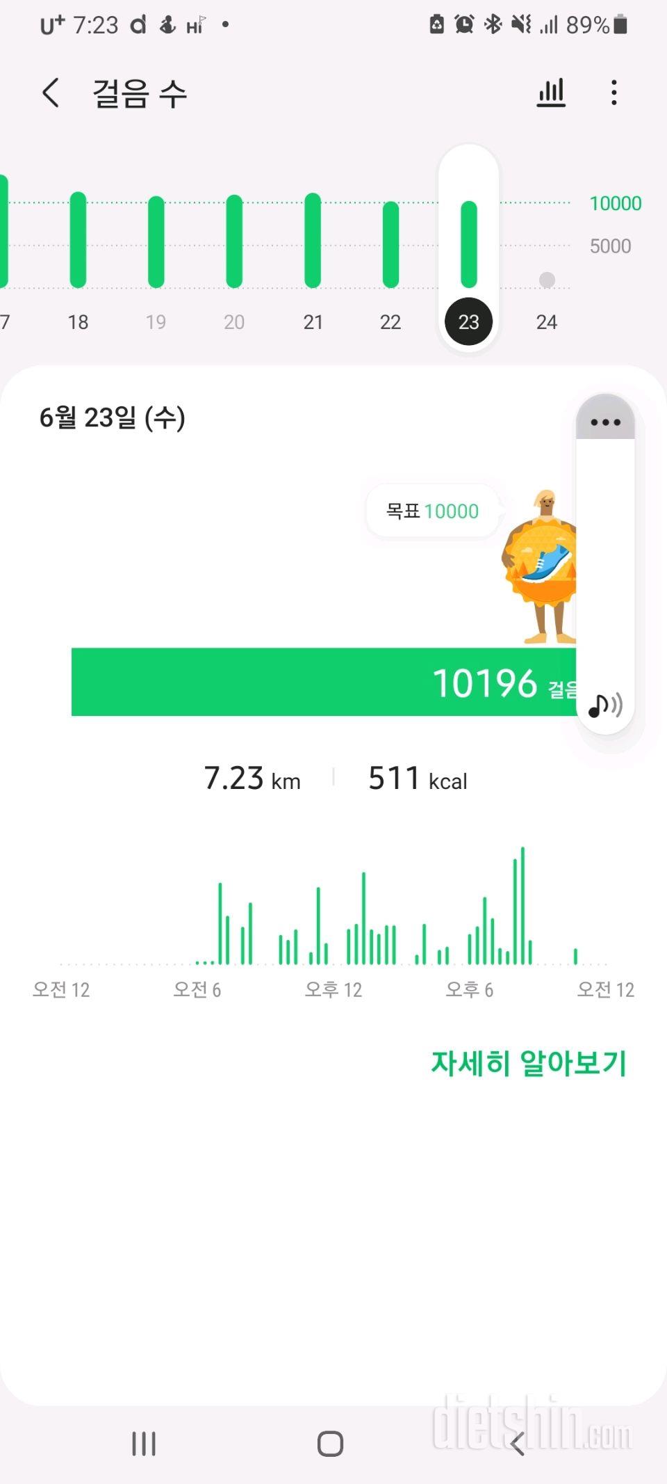 30일 만보 걷기 29일차 성공!