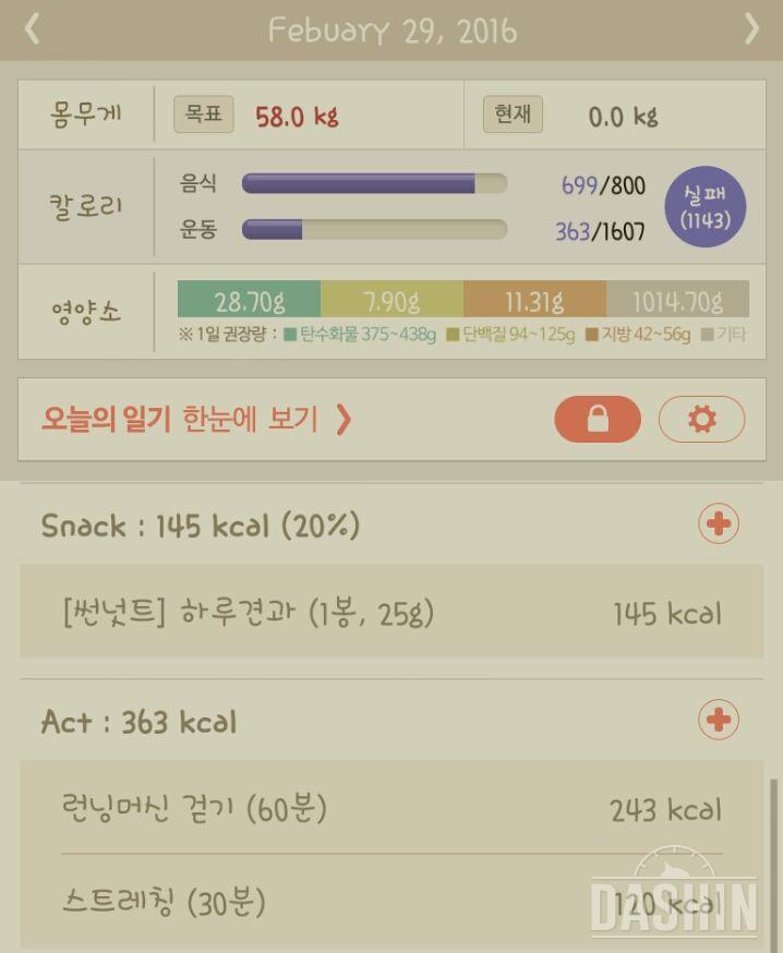 <다신 4기> 2월 29일 D+16