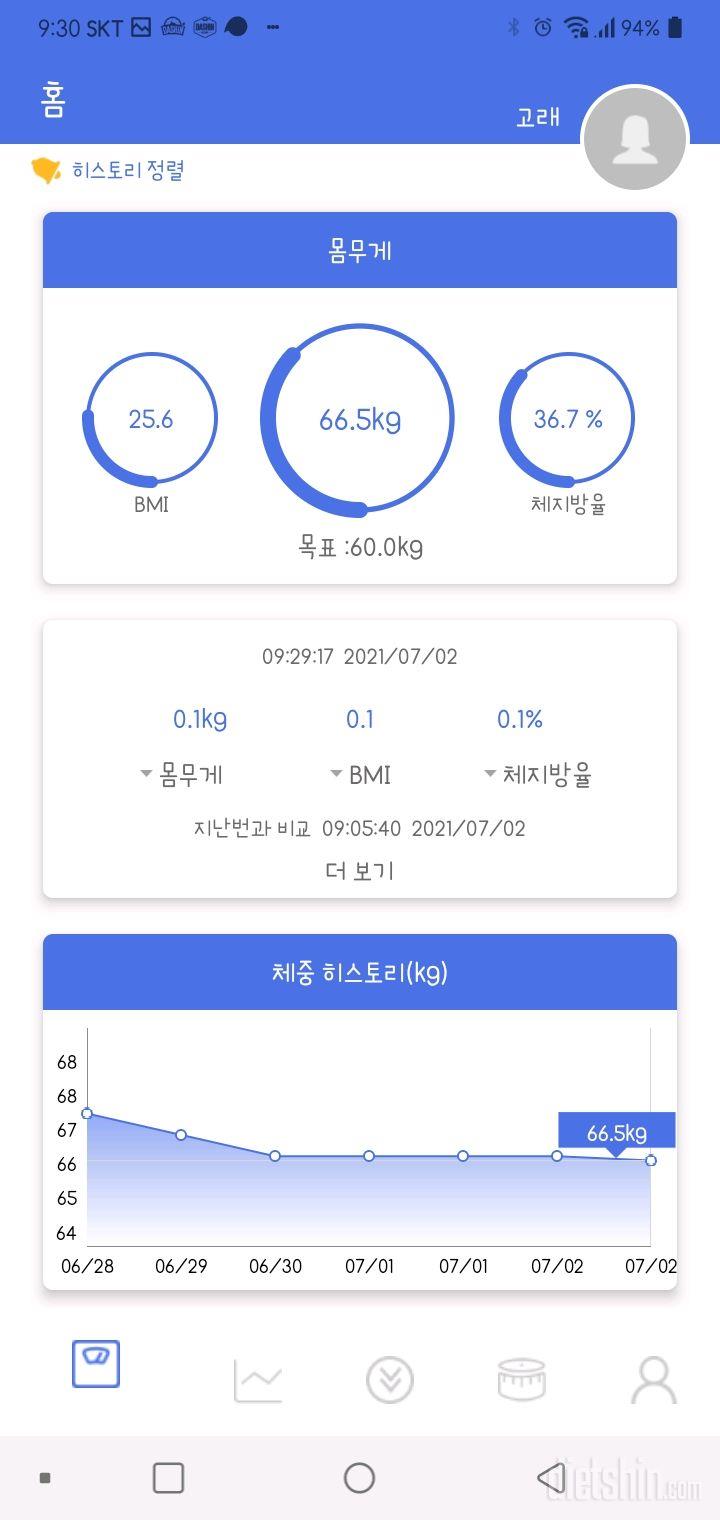 7.2 공체 어제의 식단