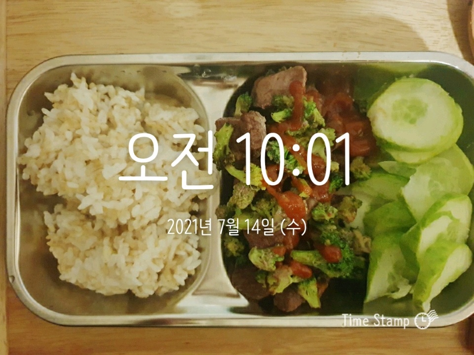 07월 14일( 아침식사 442kcal)