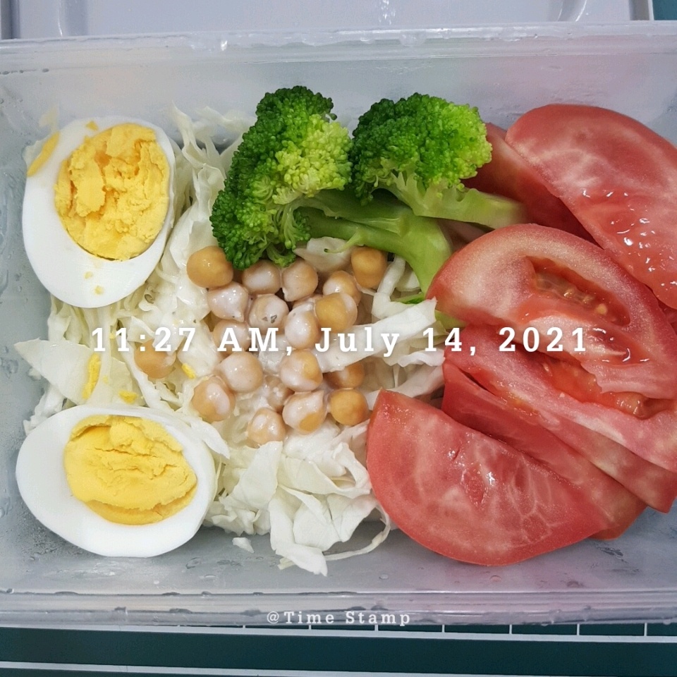 07월 14일( 점심식사 184kcal)