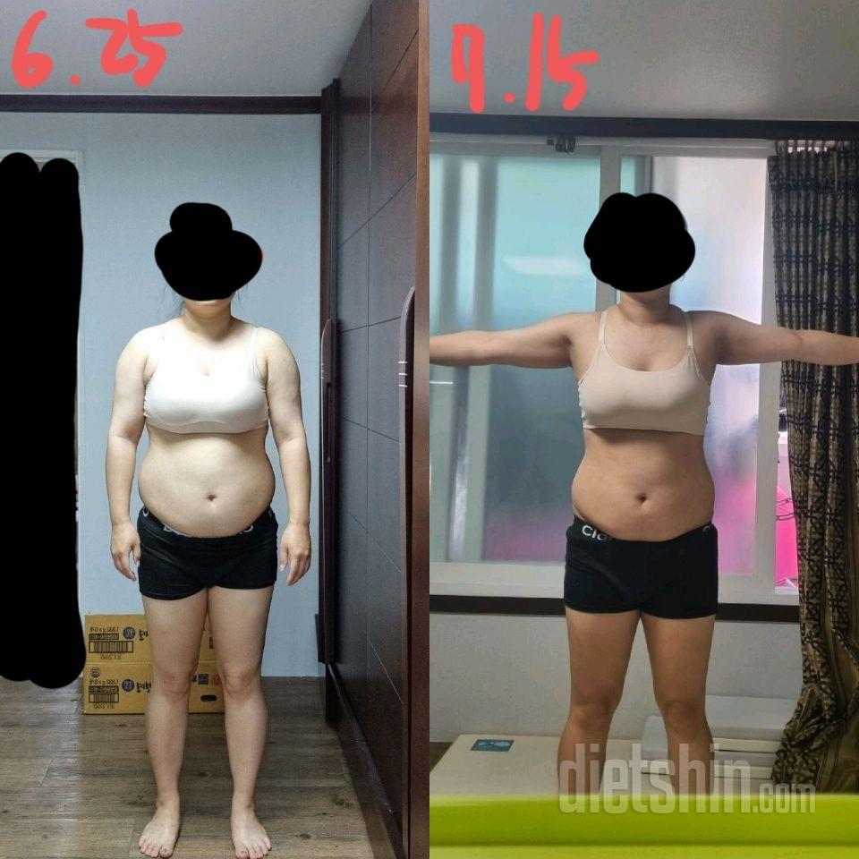 20일동안 74.8kg->70.1kg 변화