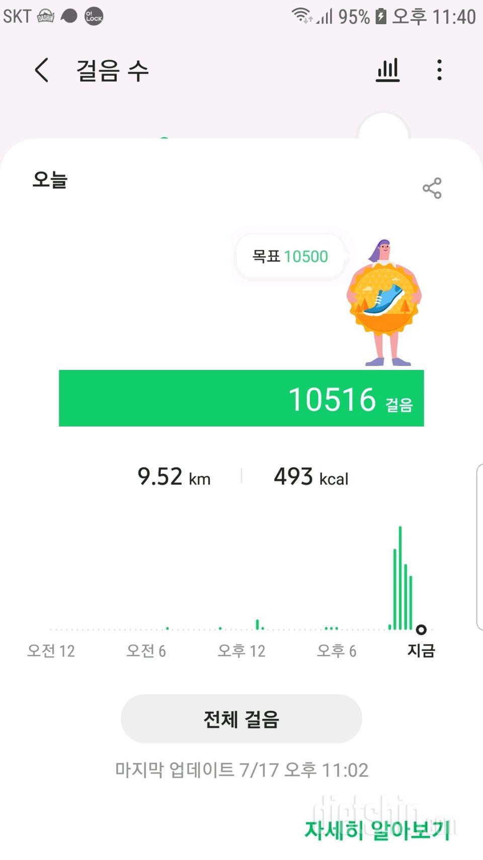 30일 만보 걷기 32일차 성공!