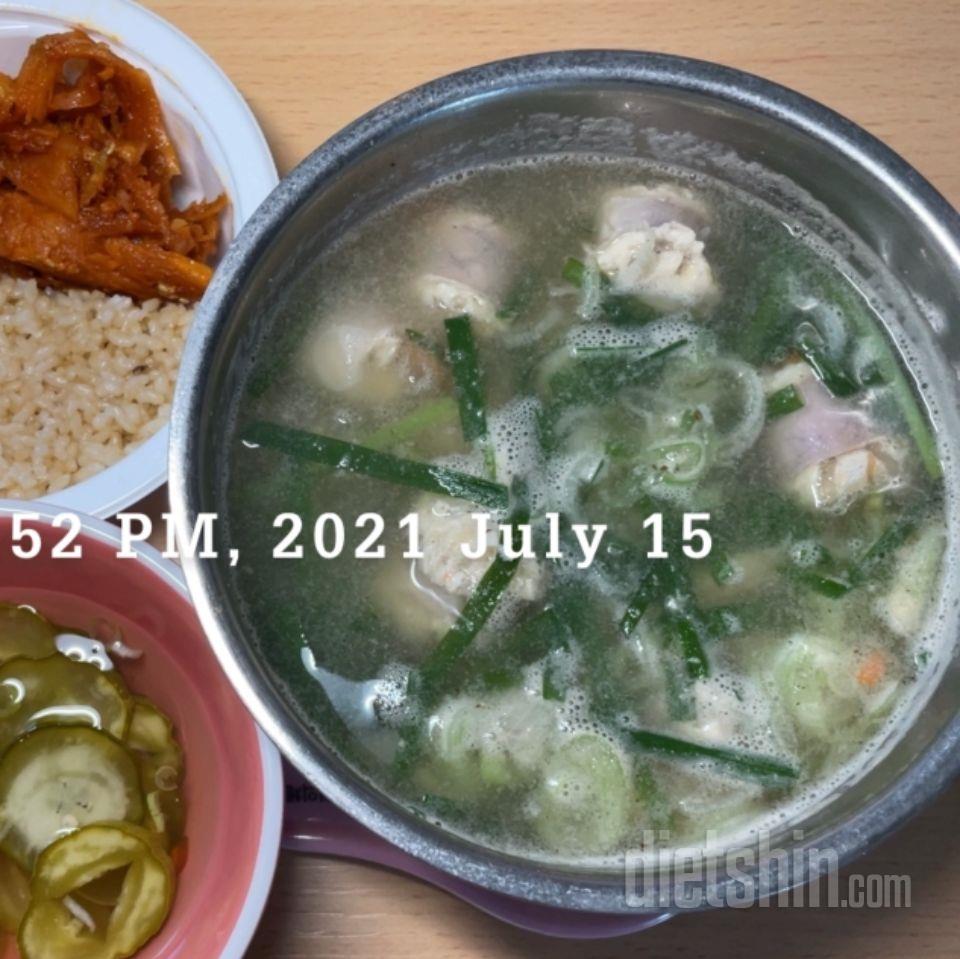 순대국 해먹었는데 맛있어요 속세의 순
