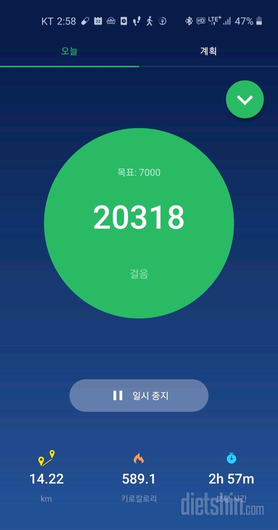 30일 만보 걷기 10일차 성공!