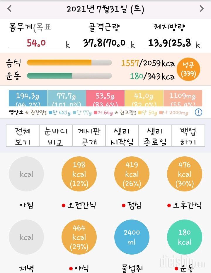 2021. 7. 31~ 8. 1  하루 마무리..