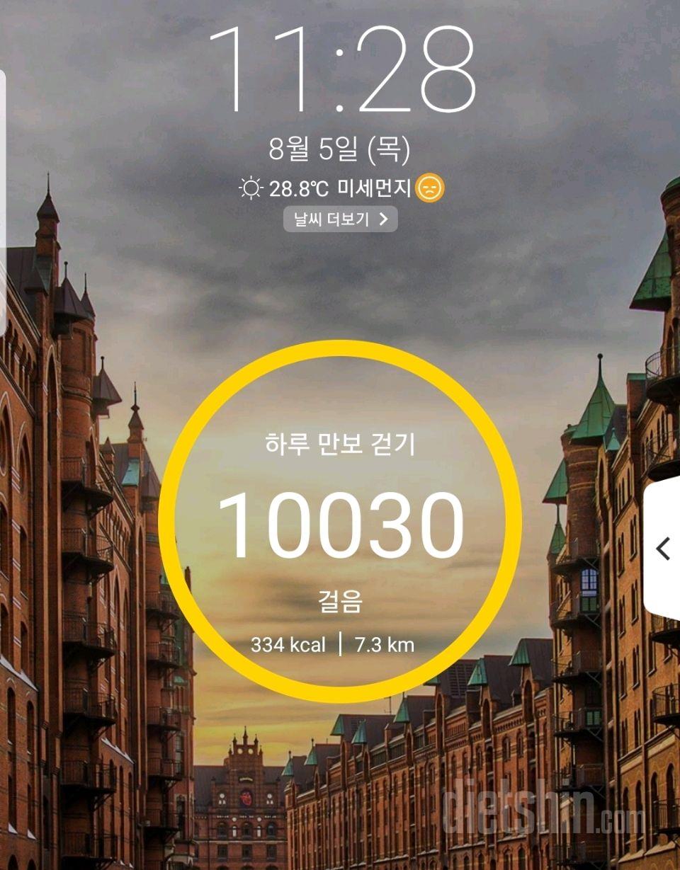 30일 만보 걷기 80일차 성공!