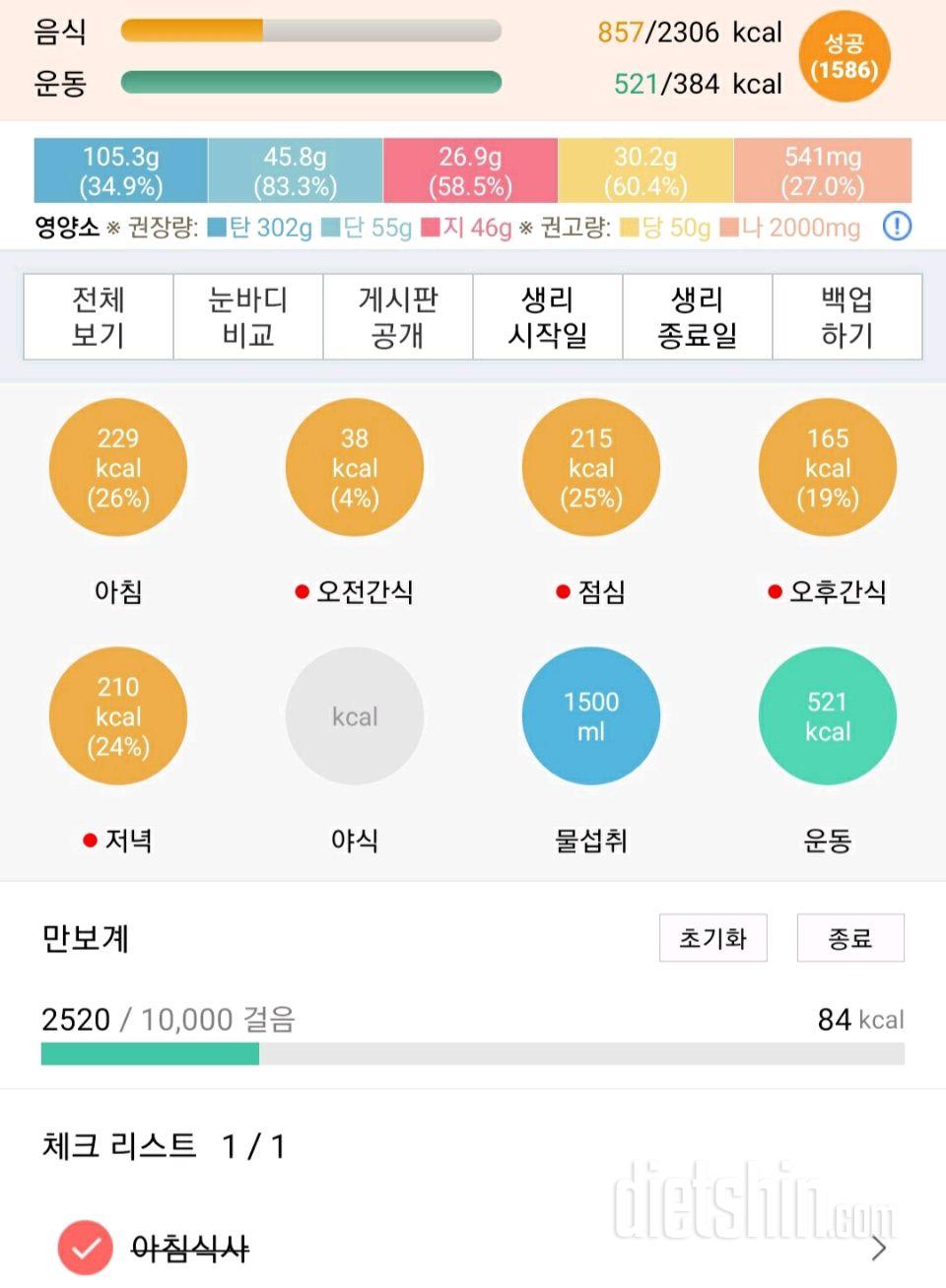 30일 당줄이기 62일차 성공!