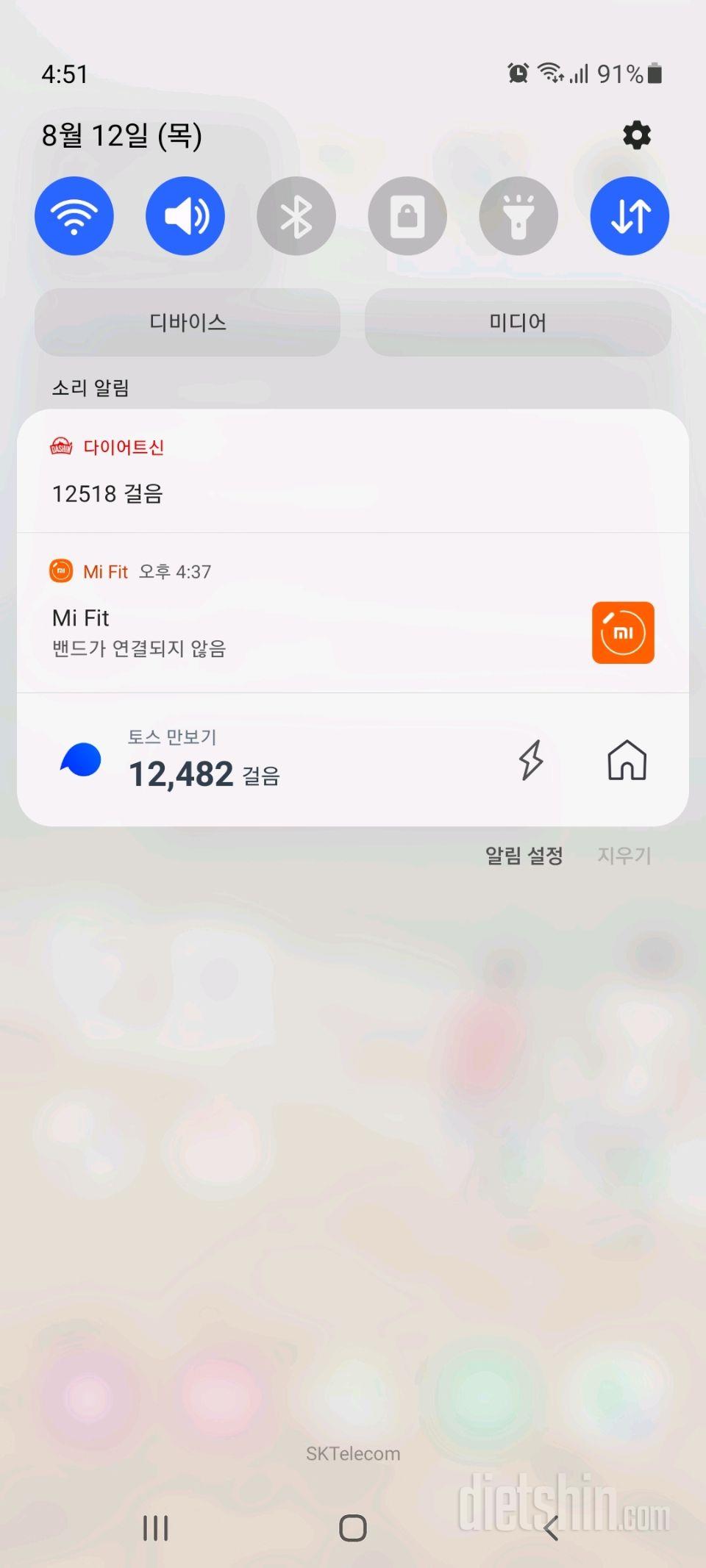 30일 만보 걷기 110일차 성공!