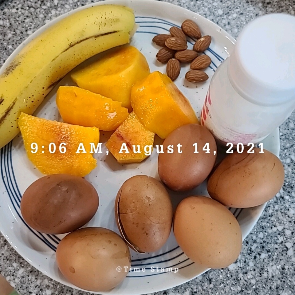 08월 14일( 아침식사 424kcal)