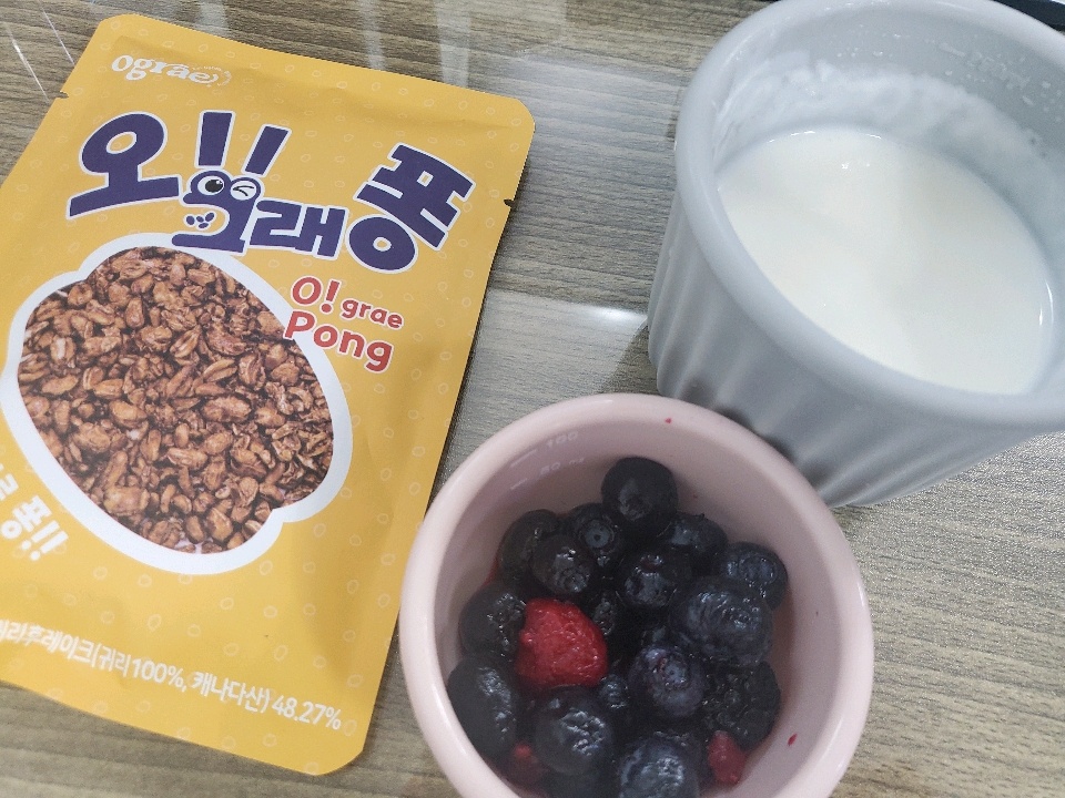 08월 23일( 아침식사 264kcal)