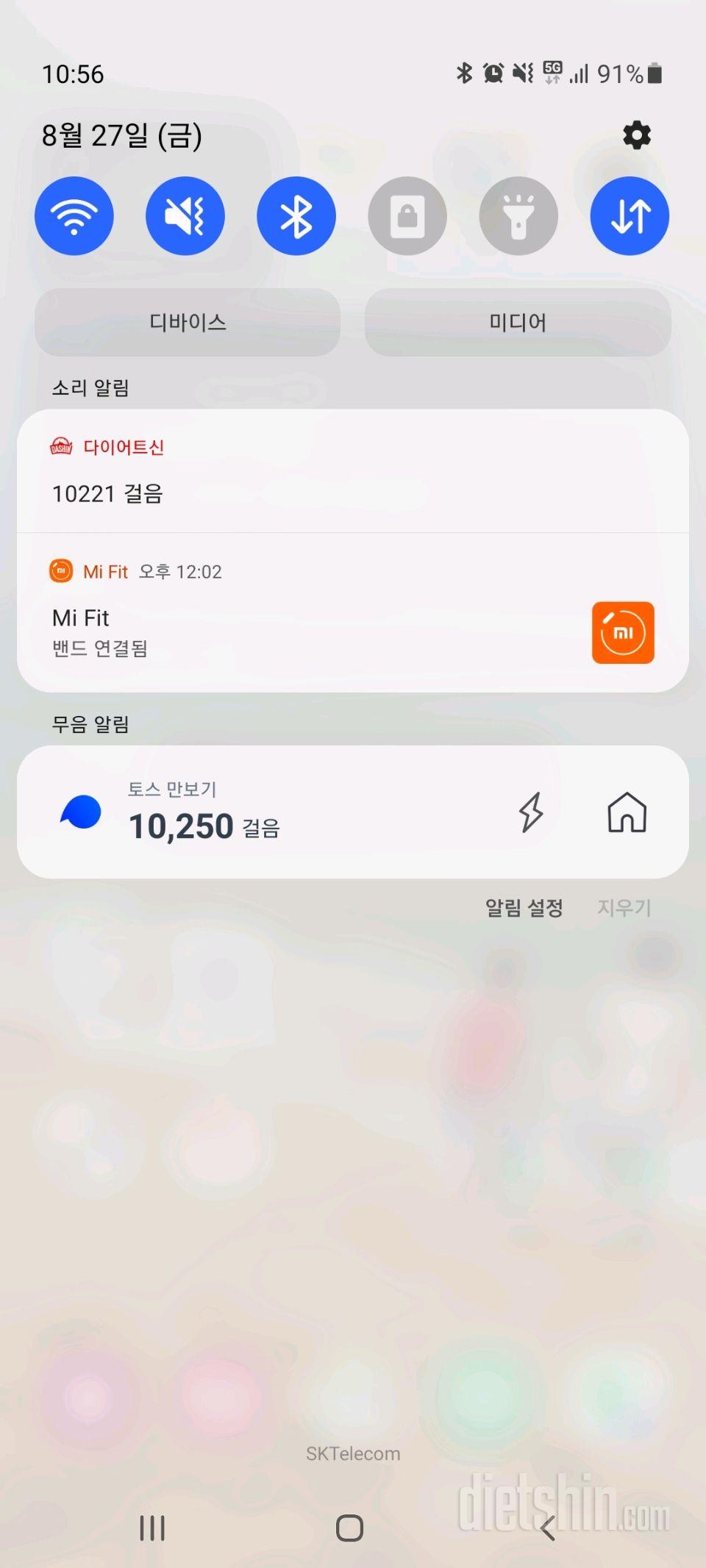 30일 만보 걷기 125일차 성공!